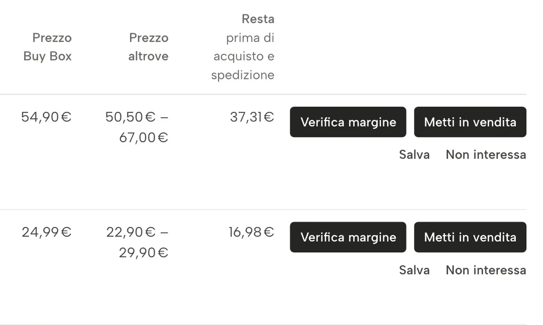 Dettaglio da Sellgrip: Opportunità